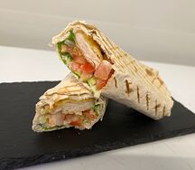 Ролл с наггетсами