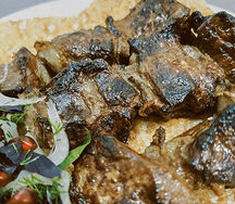 Шашлык Печень с Курдюком