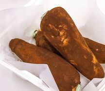 Пирожное морковка