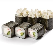 Сливочный ролл с крабом