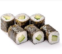 Роллы с огурцом