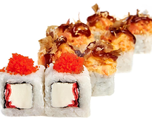 Смоук Фиш запеченный ролл