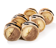 Сливочный ролл с шоколадной пастой