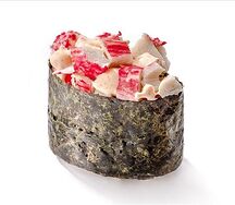 Суши краб острый