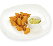 Картофельные дольки в специях