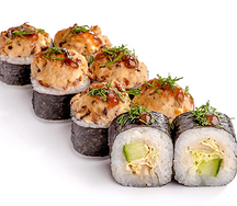 Чикен люкс запеченный ролл