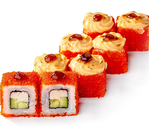 Калифорния запеченная с крабом