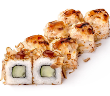 Ролл с креветкой запеченый ролл