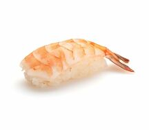 Суши с креветкой