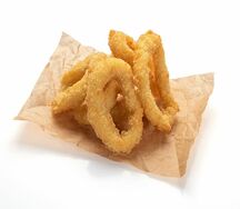 Кольца кальмара в кляре