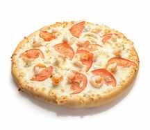 Пицца дор блю с креветками