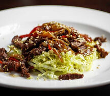 Теплый с говядиной