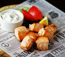 Шашлык из лосося