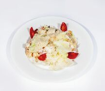 Салат Цезарь с курицей