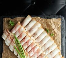 Ассорти из трех видов сала