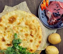 Пирог с говядиной и картошкой