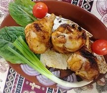 Шашлык из куриной голени