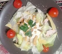 Салат Цезарь классический