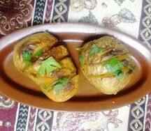 Картофель с салом