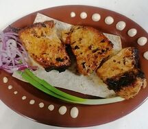 Шашлык из cвинoго карбонада