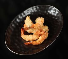 Тигровые креветки темпура