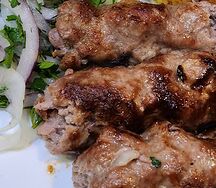 Люля-кебаб из баранины и говядины