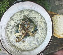 Грибной суп-пюре