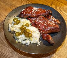 Ребра BBQ из смокера