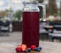 Морс ягодный, собственного приготовления