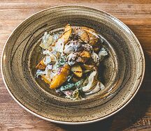 Теплый салат Бравый солдат Швейк