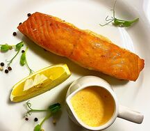 Стейк из фарерской семги