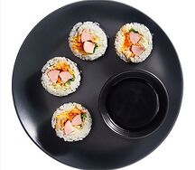 Кимпаб с сосиской