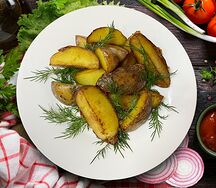 Картофель по-деревенски