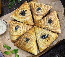 Самса слоеная говяжья