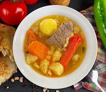 Шурпа с говядиной