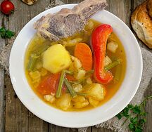 Шурпа с бараниной