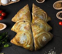 Самса слоеная с курицей