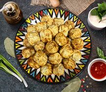 Манты жареные