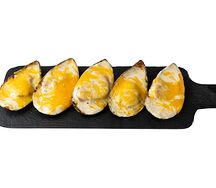 Мидии Запеченные