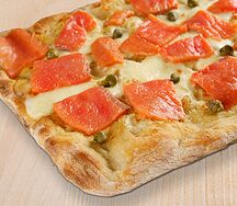 Лосось и каперсы