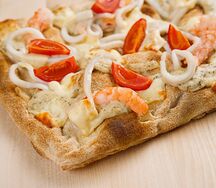 Креветка и кальмар