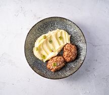 Котлеты по-домашнему с картофельным пюре