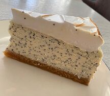 Маковый чизкейк