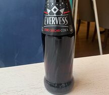 Evervess zero sugar cola