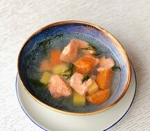 Рыбный суп из форели