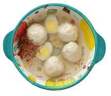 Бульон с фрикадельками