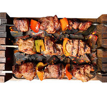 Шашлык из cвинoй шейки