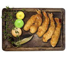 Креветки в кляре с хрустящей панировкой