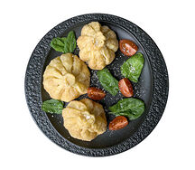 Жареные хинкали с мясом