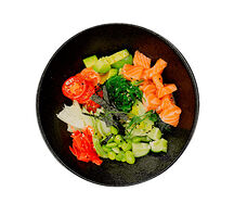 Поке с лососем